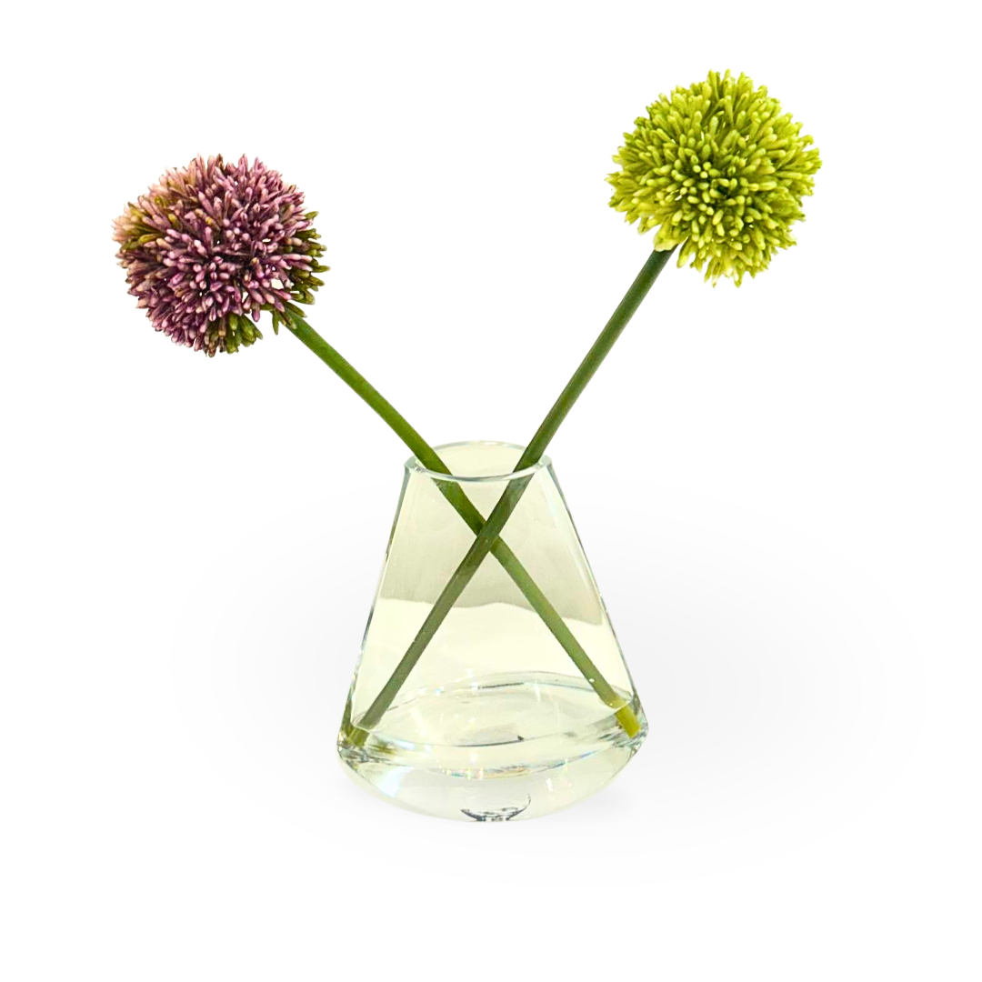 Multi Pom Pom Floral Vase