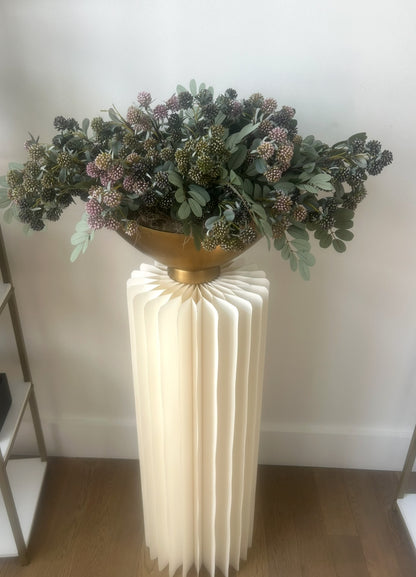 Large Eucalyptus Gold Party